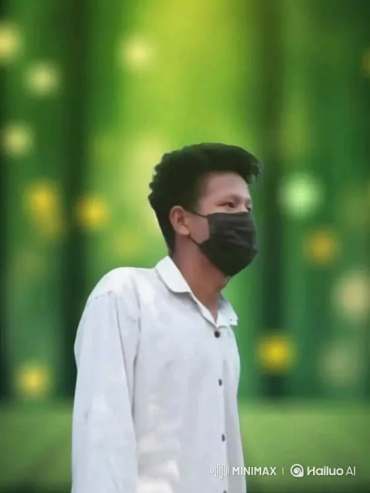 Young Couple Shares Quiet Moment in Romantic Park Setting – AI Generated Video | Hailuo AI