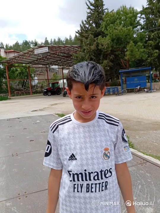 Young Boy Enjoys Folk Dance on Outdoor Platform – AI Generated Video | Hailuo AI