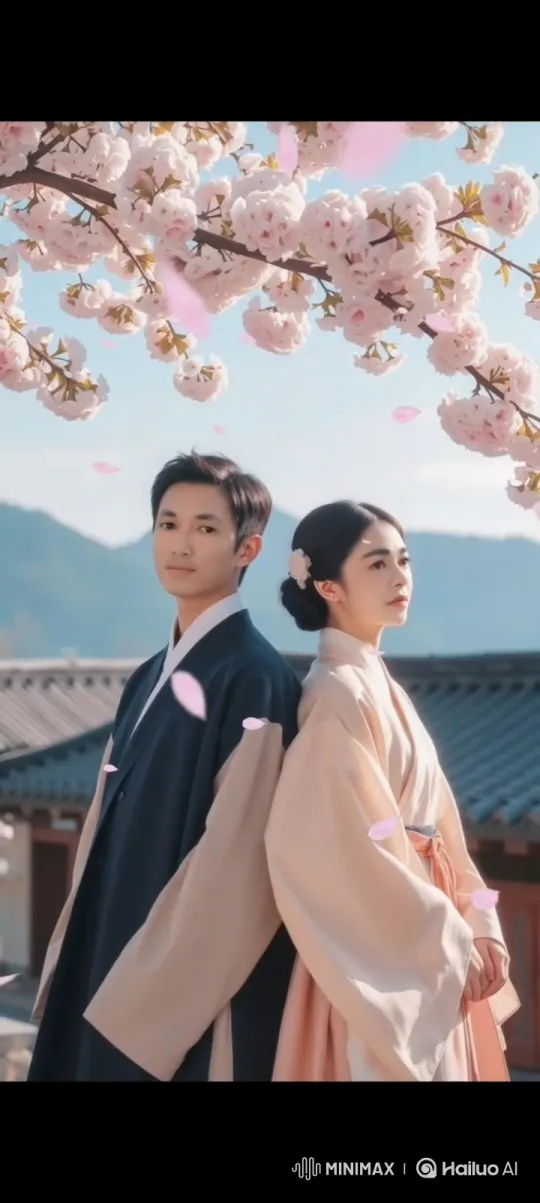 Traditional East Asian Combat Artistry Under Cherry Blossoms – AI Generated Video | Hailuo AI