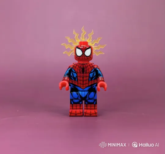 LEGO Spider-Man Imagines a Meal Scene – AI Generated Video | Hailuo AI
