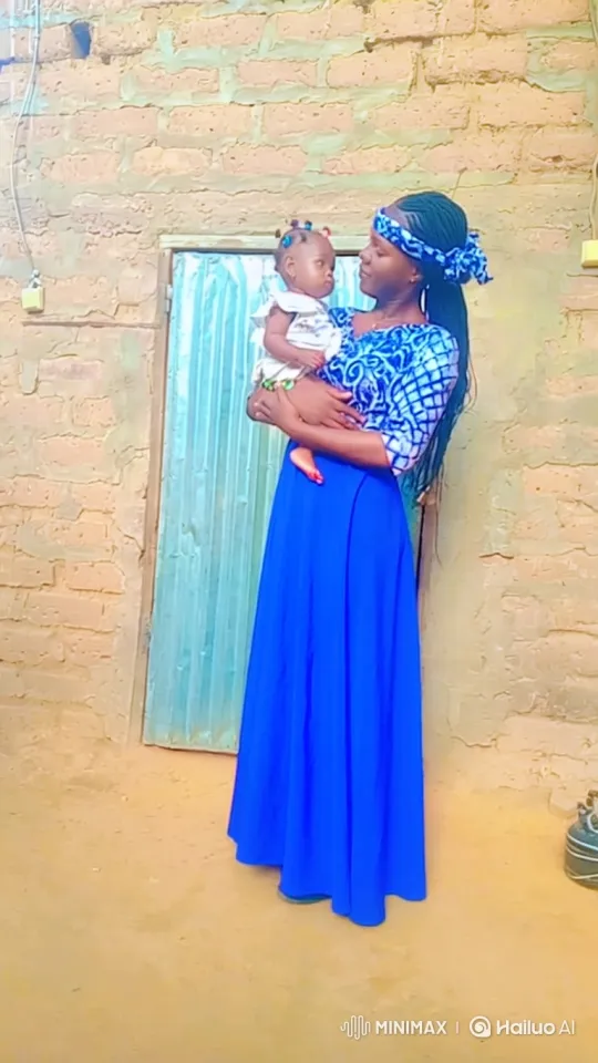 Young Mother's Loving Embrace Captured on Video – AI Generated Video | Hailuo AI