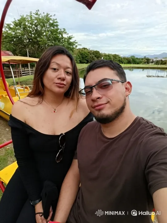 Family Portrait: Couple with Loving Embrace of Daughter – AI Generated Video | Hailuo AI