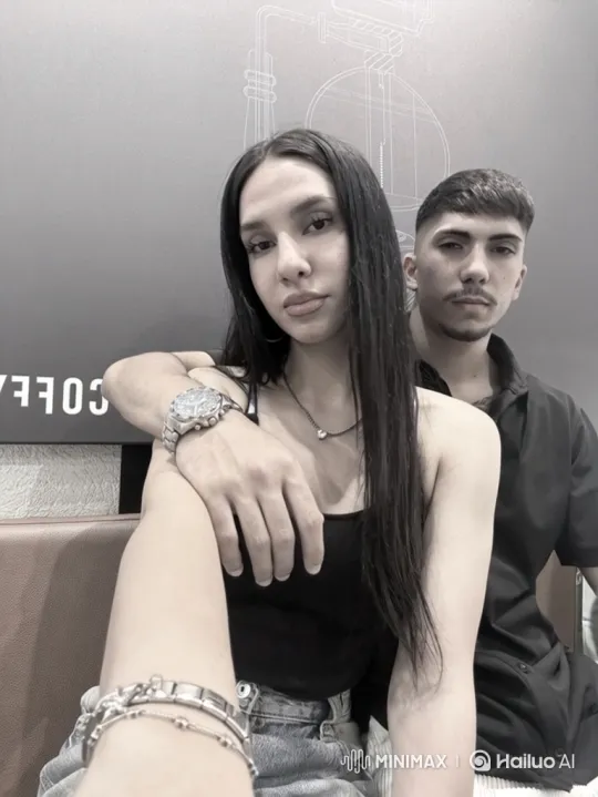 Young Couple Embraces Child in Intimate Moment – AI Generated Video | Hailuo AI