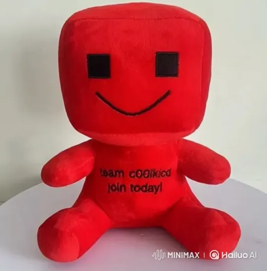 Plush Toy Celebrates with Joyful Dance at Virtual Party – AI Generated Video | Hailuo AI