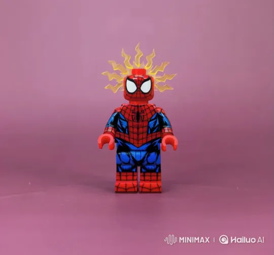 LEGO Spider-Man Washing Hands with Active Spider-Sense – AI Generated Video | Hailuo AI