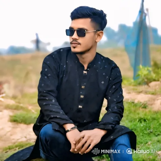 Young Couple Sharing a Quiet Moment Outdoors – AI Generated Video | Hailuo AI