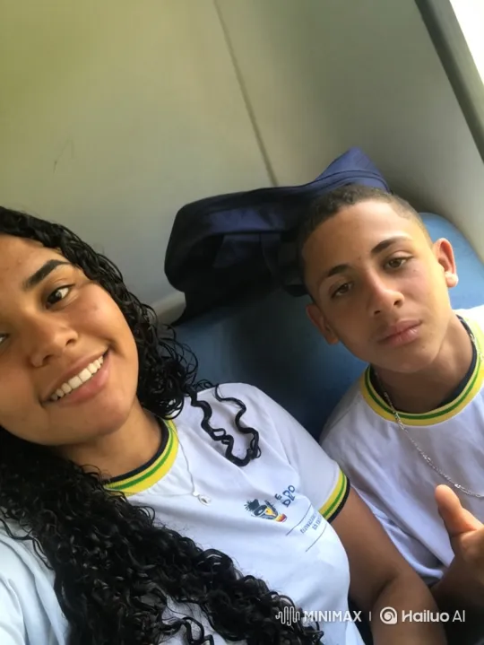 Young Couple Shares Intimate Moment on Public Transport – AI Generated Video | Hailuo AI