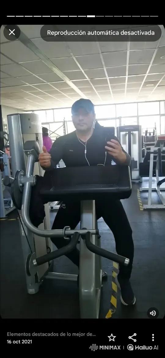 Man Performing Preacher Curls in Bright Gym – AI Generated Video | Hailuo AI