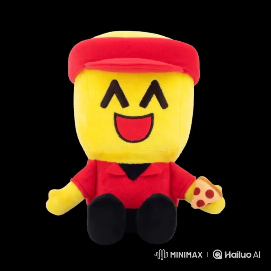 Plush Toy Transforms in Pizza Oven | Distress in Oven – AI Generated Video | Hailuo AI