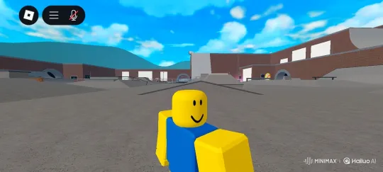 Roblox Characters Defeat Shadowy Figure in Skatepark Celebration – AI Generated Video | Hailuo AI