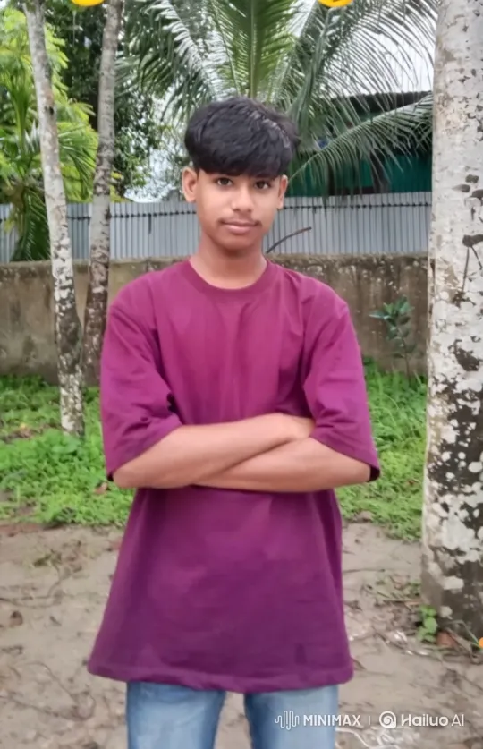 Young Couple Shares Quiet Moment in Yard – AI Generated Video | Hailuo AI