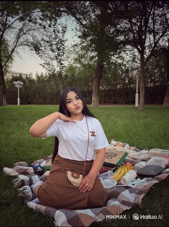 Family Reunion in the Park Captured on Phone – AI Generated Video | Hailuo AI