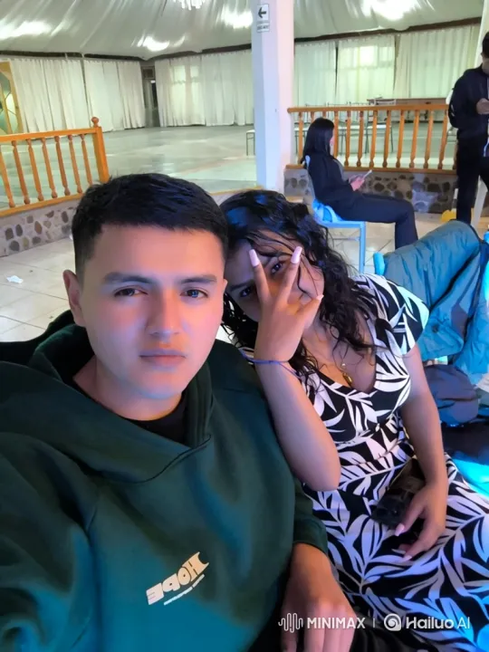 Young Family Bonding in a Softly Lit Hall – AI Generated Video | Hailuo AI