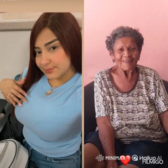 Elderly and Young Woman Share Intimate Embrace – AI Generated Video | Hailuo AI
