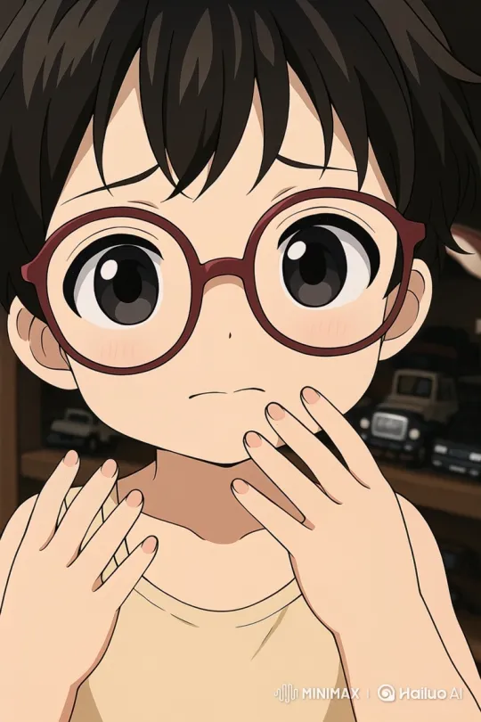 Young Anime Girl Transforms from Shy to Joyful – AI Generated Video | Hailuo AI