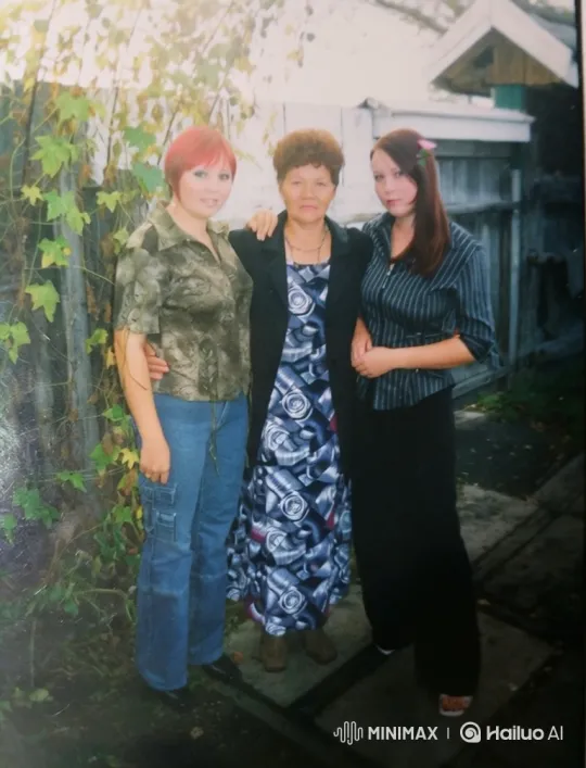 Three Women Share a Loving Moment in a Photo – AI Generated Video | Hailuo AI