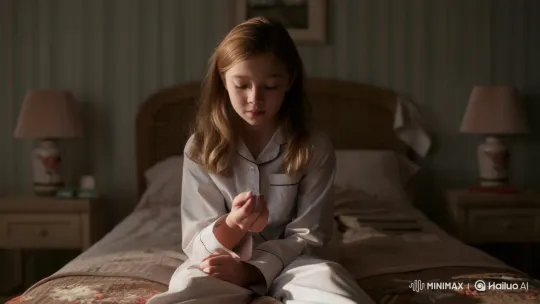 Girl Discovers Star Stone with Time Travel Powers – AI Generated Video | Hailuo AI
