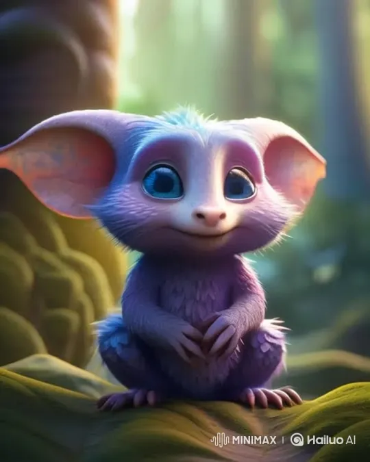 Enchanted Creature in Whimsical Forest World – AI Generated Video | Hailuo AI