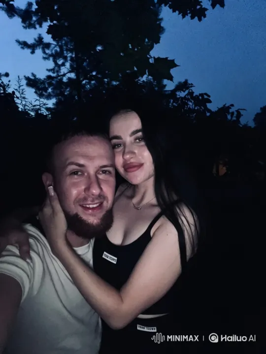 Family Embraces in Candid Summer Night Video – AI Generated Video | Hailuo AI