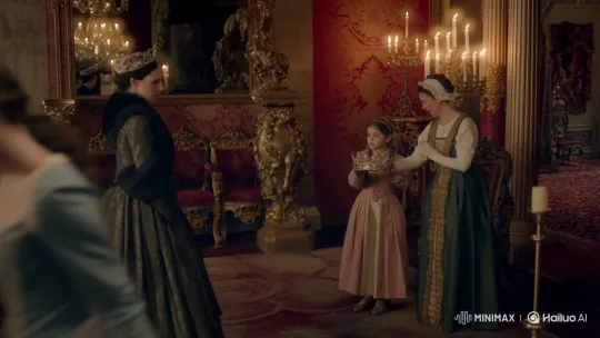 Queen Confronts Servant Over Wearing Her Crown – AI Generated Video | Hailuo AI