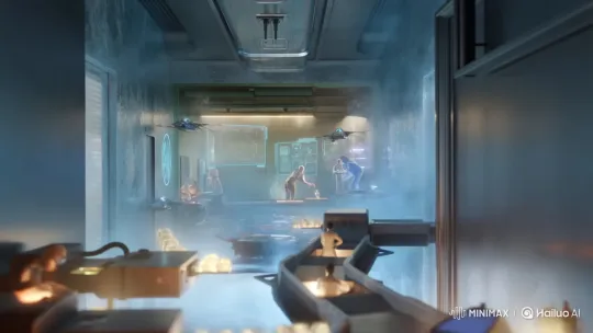 Hidden Futuristic Micro-World Inside a Refrigerator – AI Generated Video | Hailuo AI