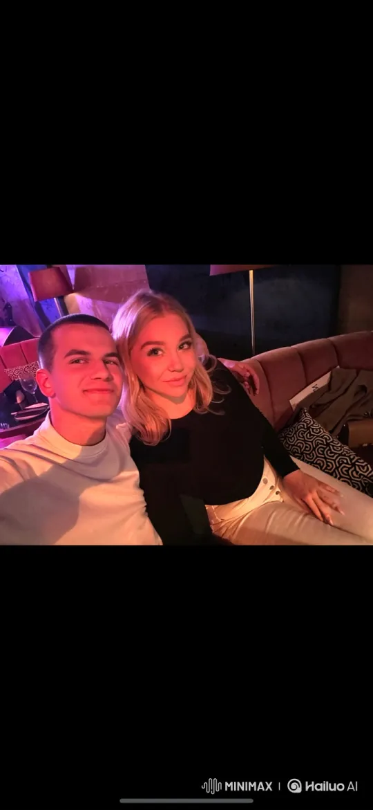 Young Family Embraces Joyfully Amidst Party Lights – AI Generated Video | Hailuo AI