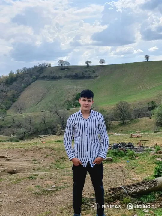 Young Man Arrested by Police in Hilly Landscape – AI Generated Video | Hailuo AI