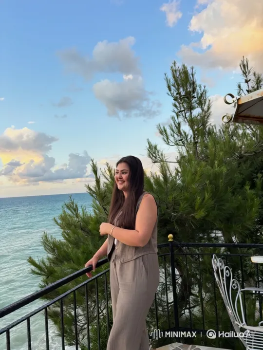Woman Proposed to on Oceanfront Balcony with Romantic Kiss – AI Generated Video | Hailuo AI