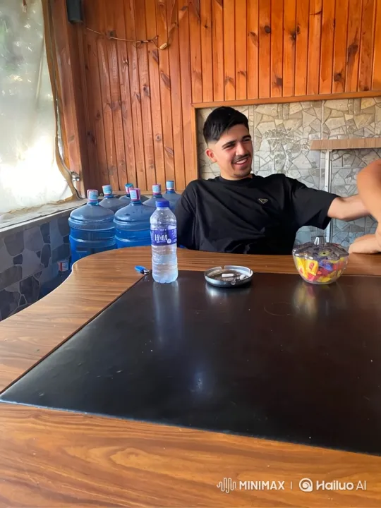 Young Man Shares Candy with Curious Child – AI Generated Video | Hailuo AI