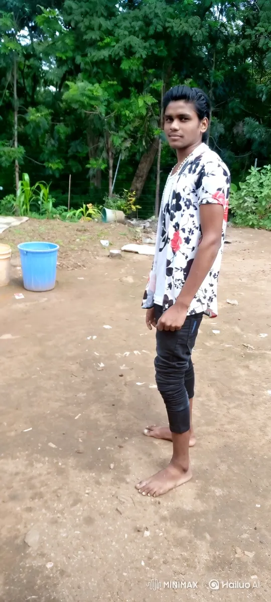 Young Man in Nature, Gradual Smile, Gentle Steps – AI Generated Video | Hailuo AI