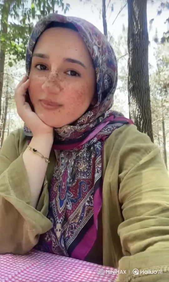 Woman and Girl Embrace in Sunlit Forest – AI Generated Video | Hailuo AI