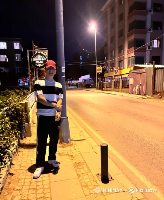 Young Man Arrested by Police on Quiet City Street – AI Generated Video | Hailuo AI