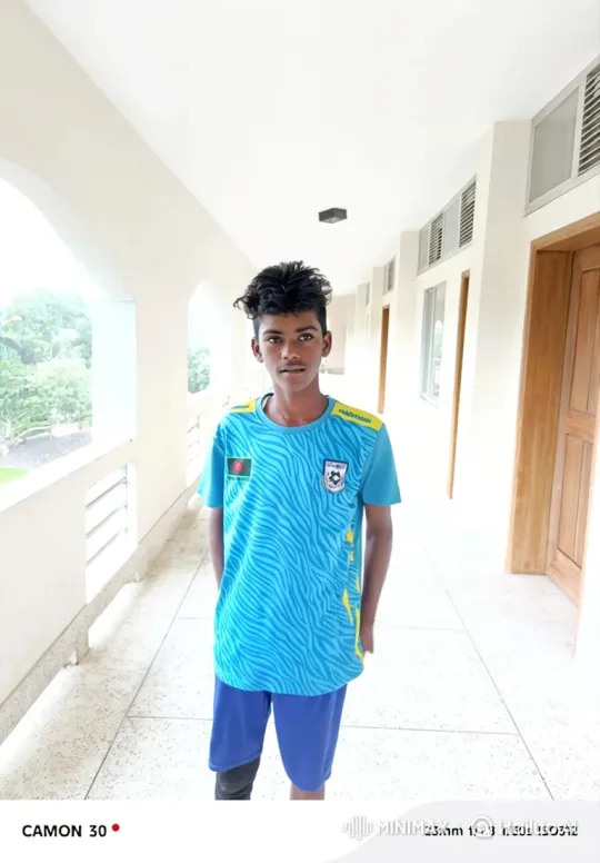 Young Man Stands Calmly in Sunlit Corridor – AI Generated Video | Hailuo AI