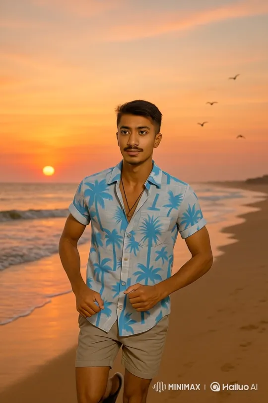 Man admires the sunset, driving away along the coastline in a Rolls-Royce – AI Generated Video | Hailuo AI