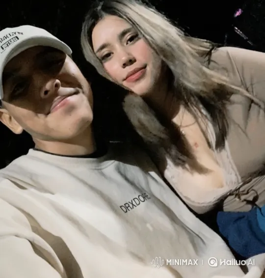 Young Couple's Intimate Selfie Video at Night – AI Generated Video | Hailuo AI