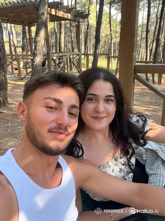 Family Embraces in Park During Summer Evening – AI Generated Video | Hailuo AI