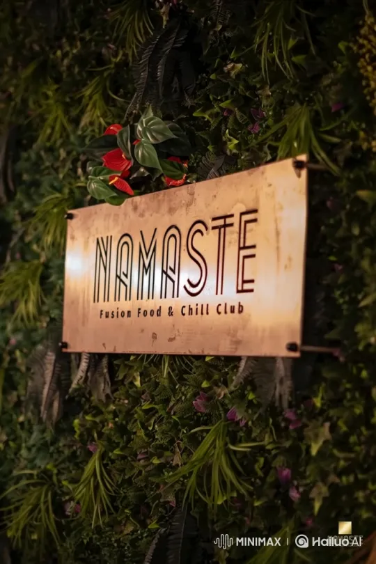 Fusion Food Club Sign with Flaming Letters – AI Generated Video | Hailuo AI
