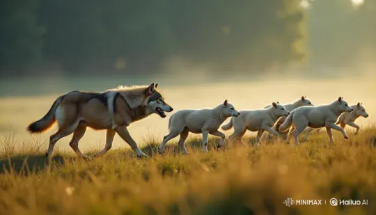 Wolf's Revenge: From Tragedy to Triumph – AI Generated Video | Hailuo AI