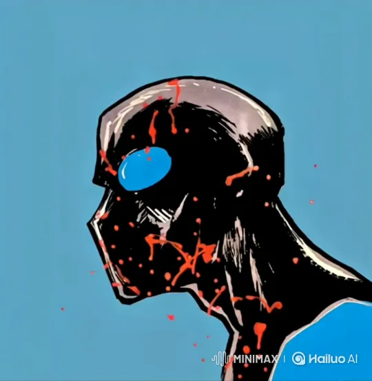 Violent Clash: Omni-Man vs. Masked Hero – AI Generated Video | Hailuo AI