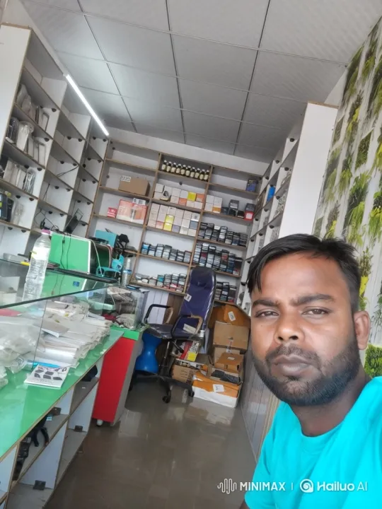 Man Showcases His Shop with Cinematic Camera Movements – AI Generated Video | Hailuo AI