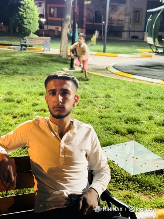 Young Man Detained by Police in Park at Night – AI Generated Video | Hailuo AI