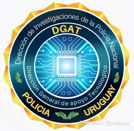 National Police of Uruguay Digital Emblem Creation – AI Generated Video | Hailuo AI