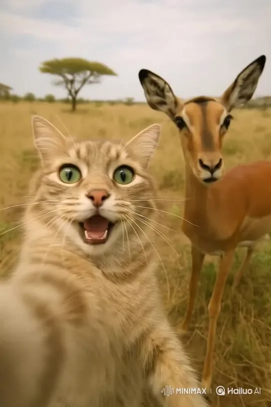 Encounter with a Tiger – AI Generated Video | Hailuo AI