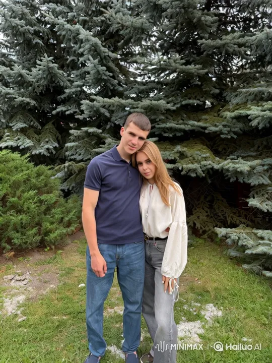 Family Embrace: Young Couple and Daughter's Joyful Hug – AI Generated Video | Hailuo AI