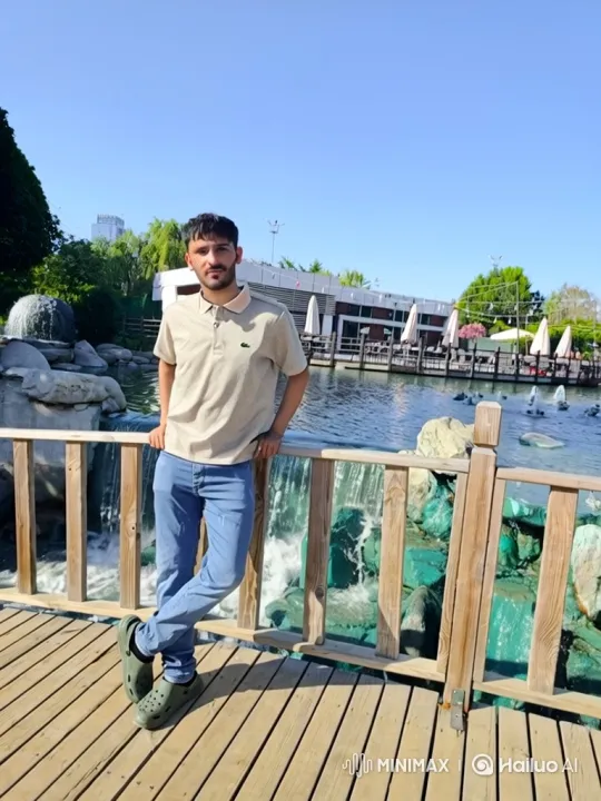 Man Arrested on Wooden Walkway by Police Officers – AI Generated Video | Hailuo AI