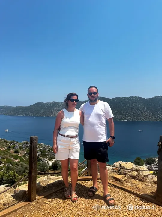 Couple's Tranquil Coastal Escape to Parisian Romance – AI Generated Video | Hailuo AI