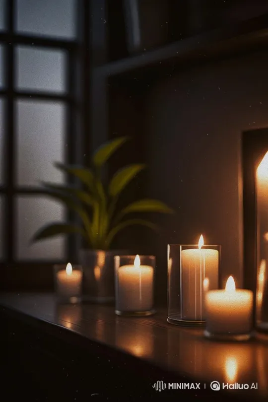 Candlelight Renewal: From Extinguished Flames to Radiant Ignition – AI Generated Video | Hailuo AI