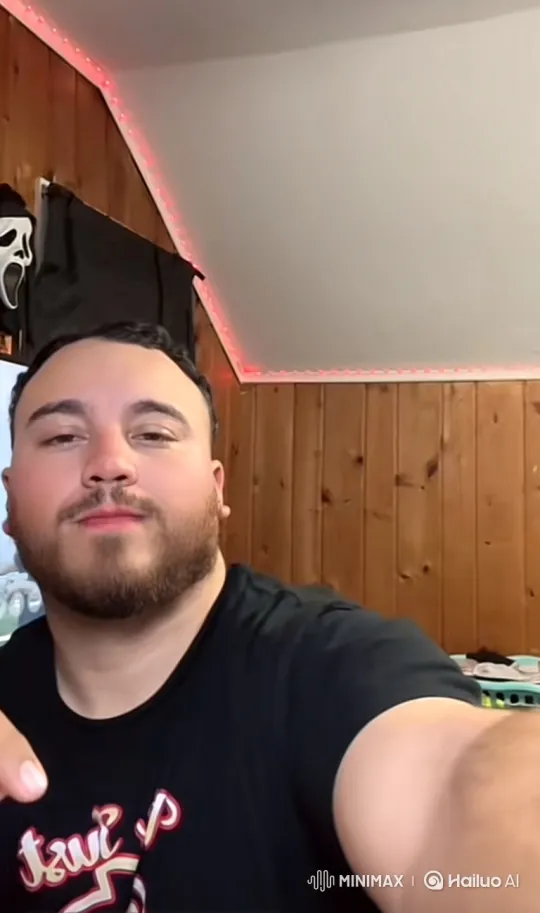 Young Man Expresses Affection with Gaze and Words – AI Generated Video | Hailuo AI