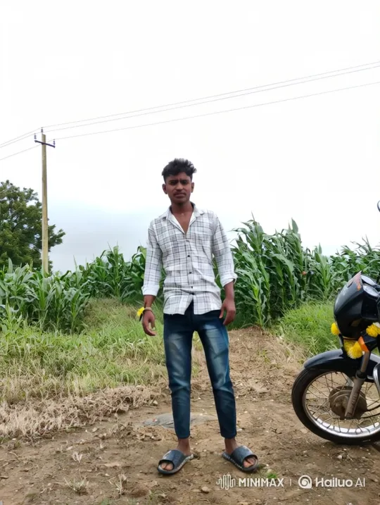Indian Prime Minister Modi meets young man in rural setting – AI Generated Video | Hailuo AI
