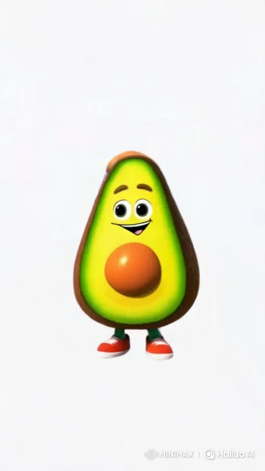 Avocado Character Enjoys Shopping for Hijabs – AI Generated Video | Hailuo AI